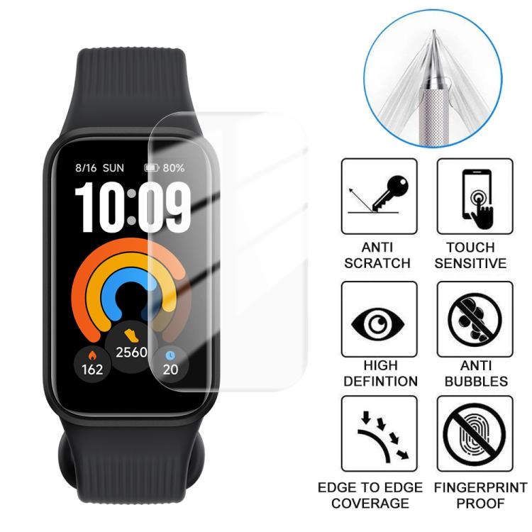 5 PCS/Pack xDfind Soft Hydrogel Film Full Cover Front Protector, For Xiaomi Band 11 Active, For Redmi Watch 6 Active