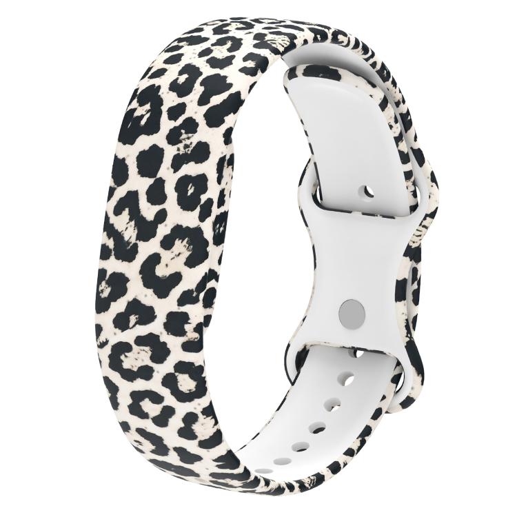 xDfind Butterfly Buckle Printed Silicone Watch Band, For Google Fitbit Air