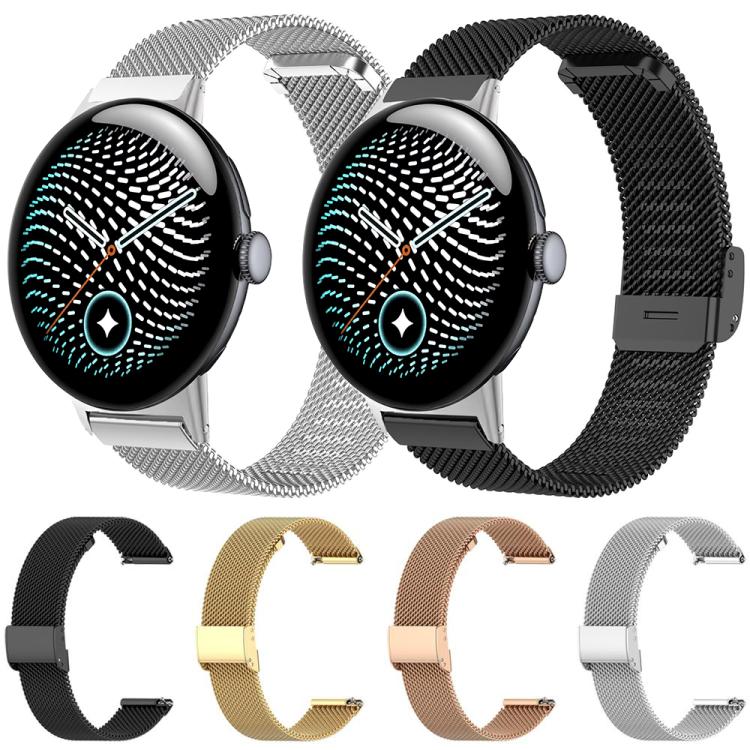 xDfind Milanese Metal Buckle Watch Band, For Google Pixel Watch 5 / 4 / 3 / 2 / 1 41mm