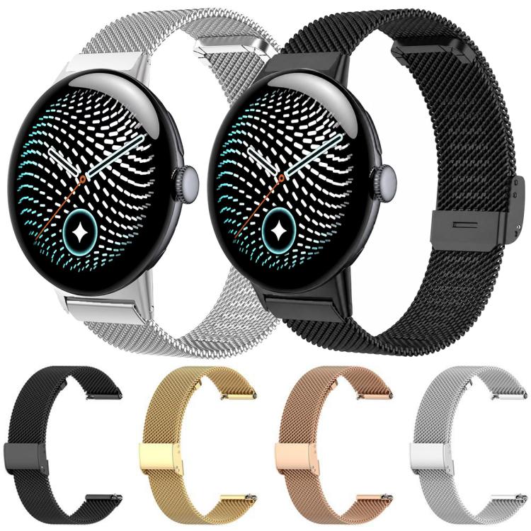 xDfind Milanese Metal Buckle Watch Band, For Google Pixel Watch 5 / 4 / 3 45mm