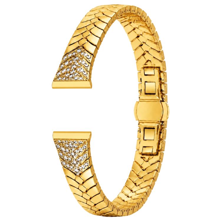 xDfind Double Folding Butterfly Clasp Metal Watch Band, For Galaxy Fit3 SM-R390