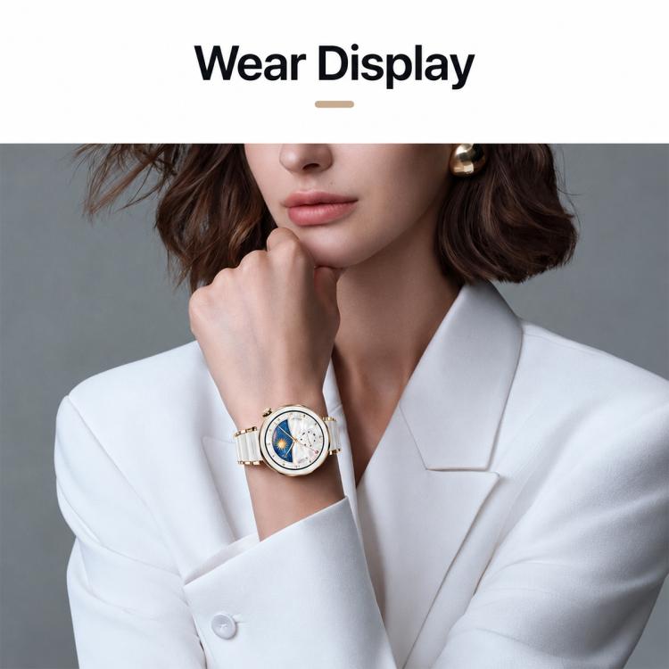 xDfind True Ceramic Stainless Steel Watch Band, For Huawei Watch GT 7 41mm / GT 6 41mm
