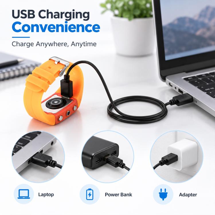 xDfind USB Watch Charger, Length: 1m, For Polar M430
