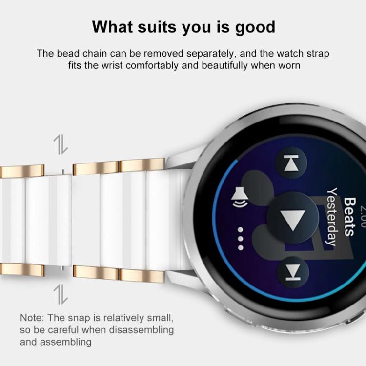xDfind Ceramic Stainless Steel Watch Band, For Garmin Venu 4 41mm