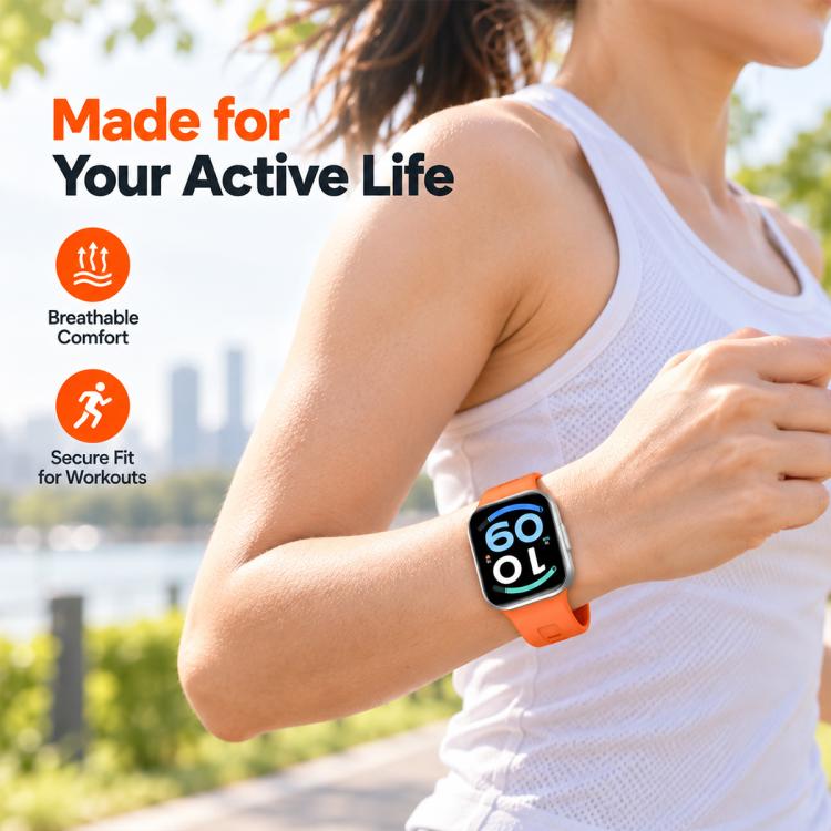 xDfind Solid Color Silicone Watch Band, For Xiaomi Smart Band 10 Pro / Redmi Watch 6 Lite