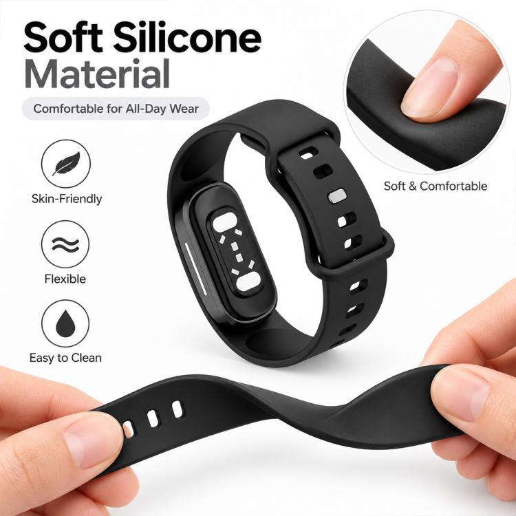 xDfind Butterfly Clasp Sports Silicone Watch Band, For Hume Band 2.0