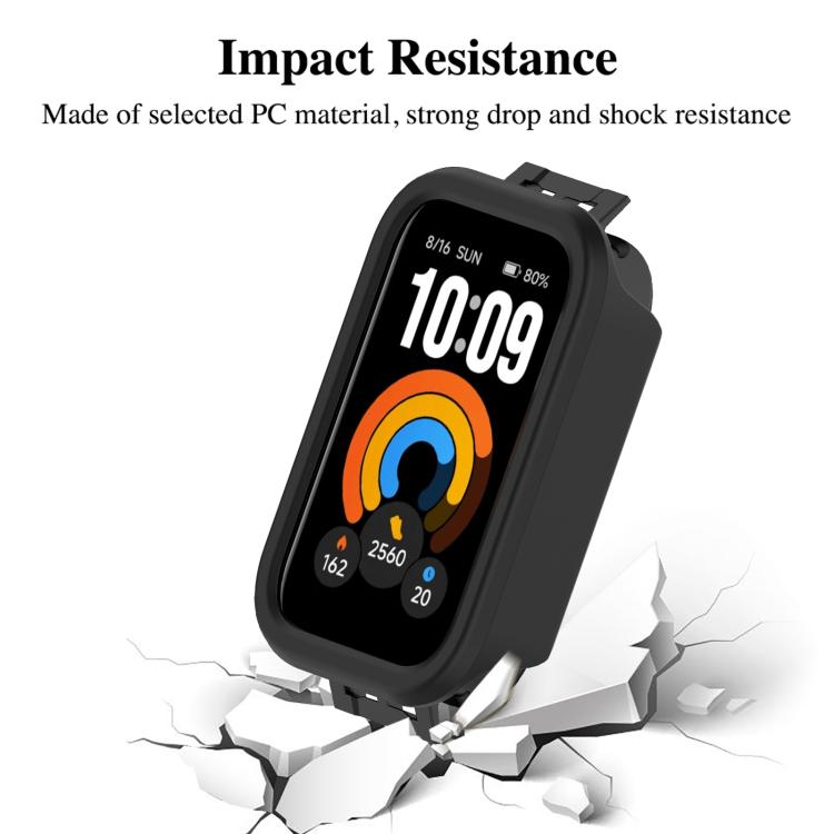xDfind Half Coverage Hollow PC Watch Protective Case, For Xiaomi Smart Band 11 Active