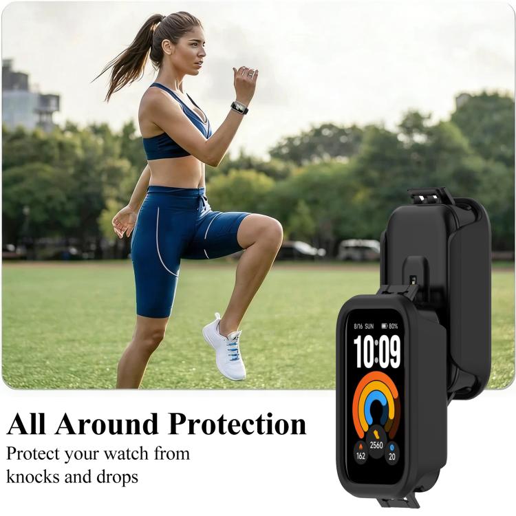xDfind Half Coverage Hollow PC Watch Protective Case, For Xiaomi Smart Band 11 Active