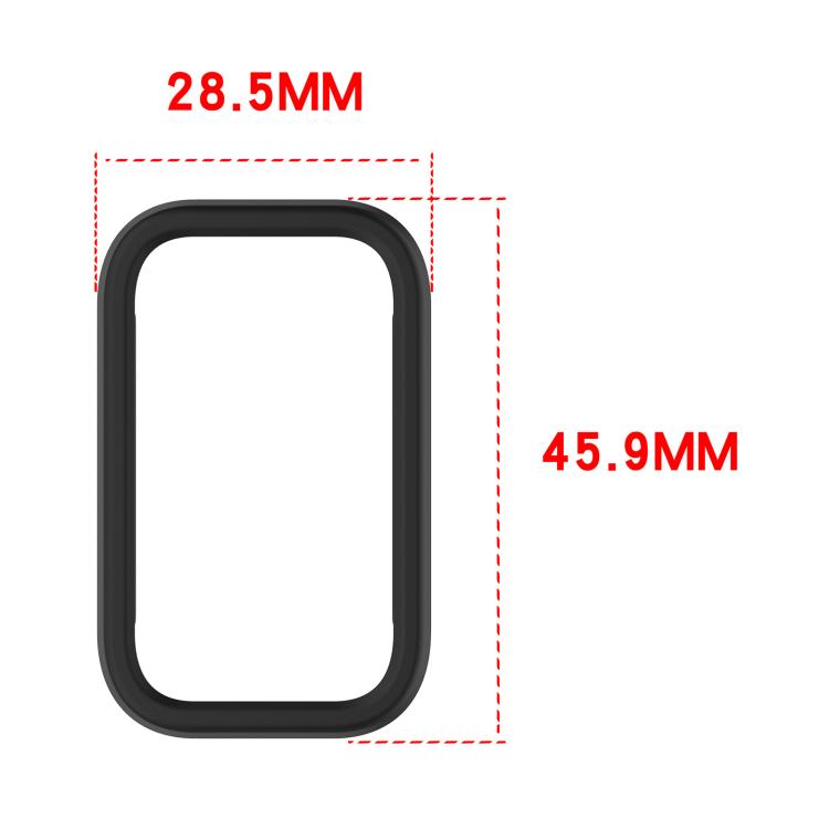 xDfind Half Coverage Hollow PC Watch Protective Case, For Xiaomi Smart Band 11 Active