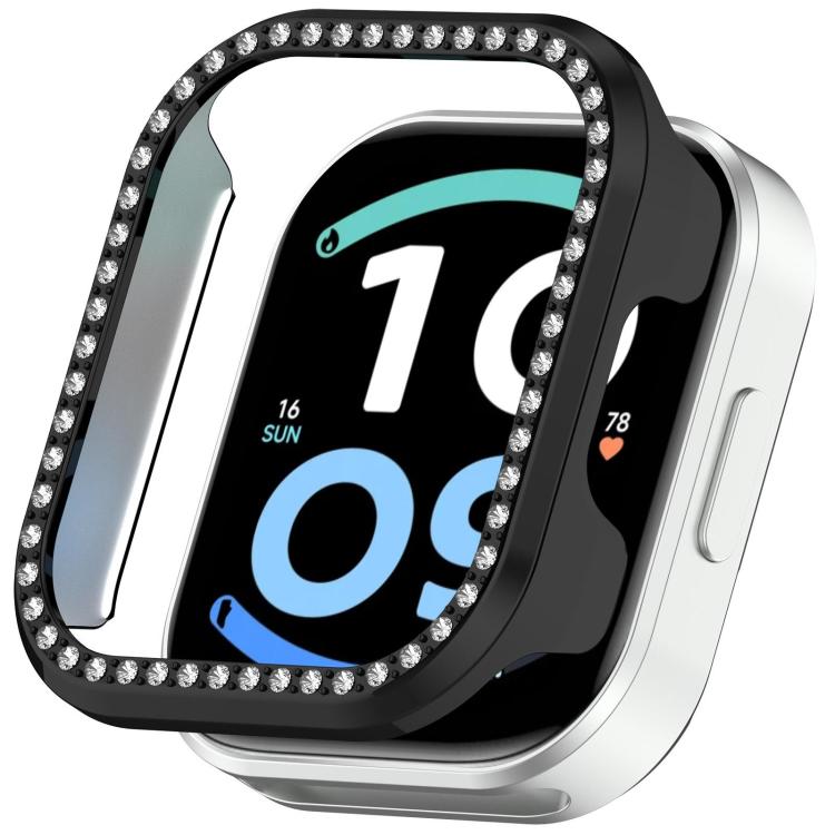 xDfind Single Row Diamond Hollow PC Watch Case, For Redmi Watch 6 Active