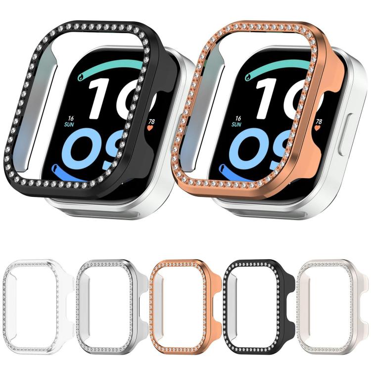 xDfind Single Row Diamond Hollow PC Watch Case, For Redmi Watch 6 Active