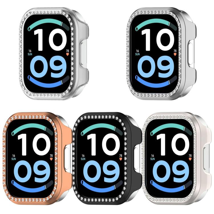 xDfind Single Row Diamond Hollow PC Watch Case, For Redmi Watch 6 Active