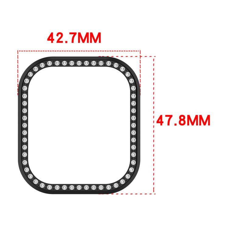 xDfind Single Row Diamond Hollow PC Watch Case, For Redmi Watch 6 Active
