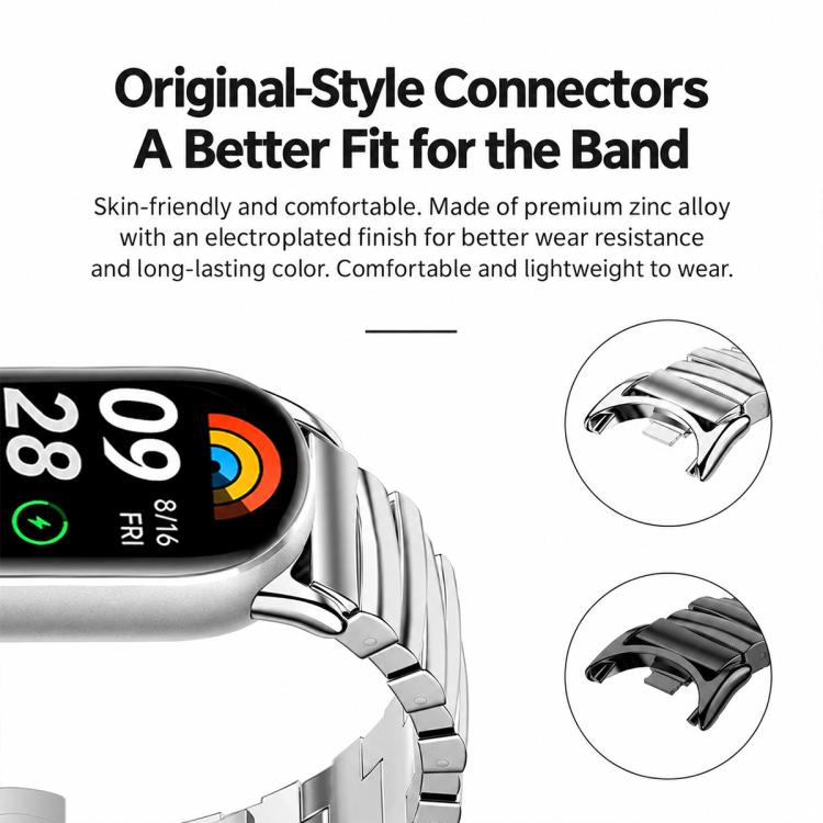 xDfind Irregular Metal Watch Band, For Xiaomi Smart Band 10 Pro / Redmi Watch 6 Lite