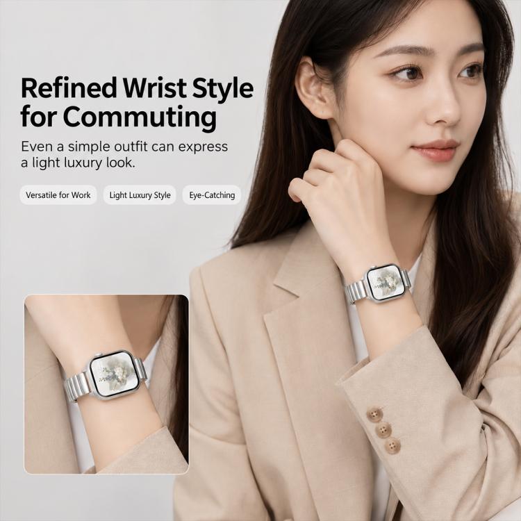 xDfind Irregular Metal Watch Band, For Huawei Band 11 Pro / 11