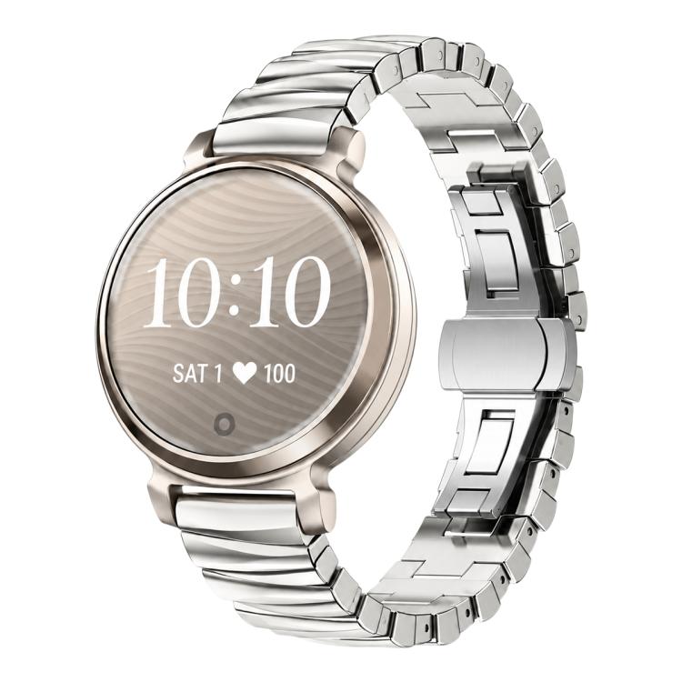 xDfind Irregular Metal Watch Band, For Garmin Lily 14mm