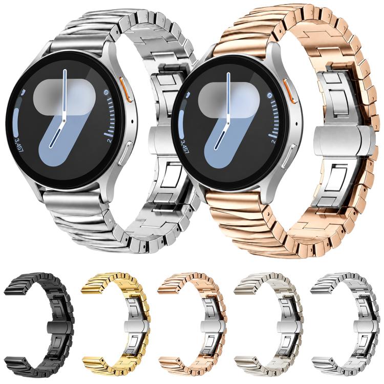 xDfind Universal Irregular Metal Watch Band, 20mm
