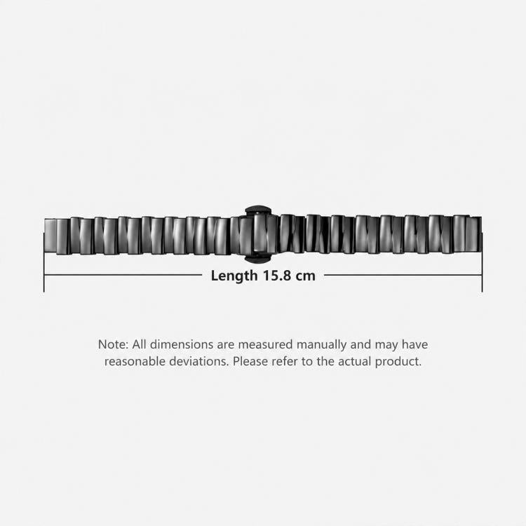 xDfind Universal Irregular Metal Watch Band, 20mm