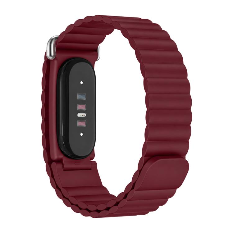 xDfind Wavy Texture Loop Magnetic Silicone Watch Band, For Google Fitbit Air
