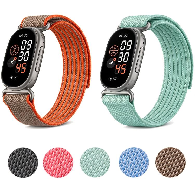 xDfind Nylon Anti-Slip Hook and Loop Fastener Watch Band, For Google Fitbit Edge