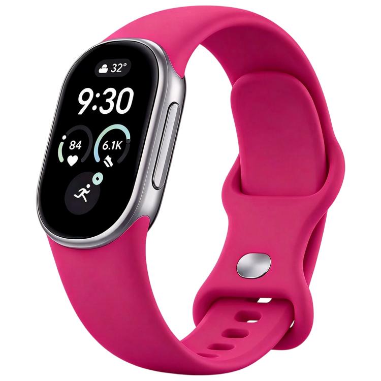 xDfind Butterfly Buckle Solid Color Silicone Watch Band, For Google Fitbit Edge
