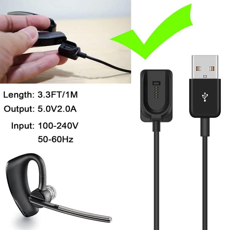 xDfind USB Headset Charger, Length: 100mm, 100mm