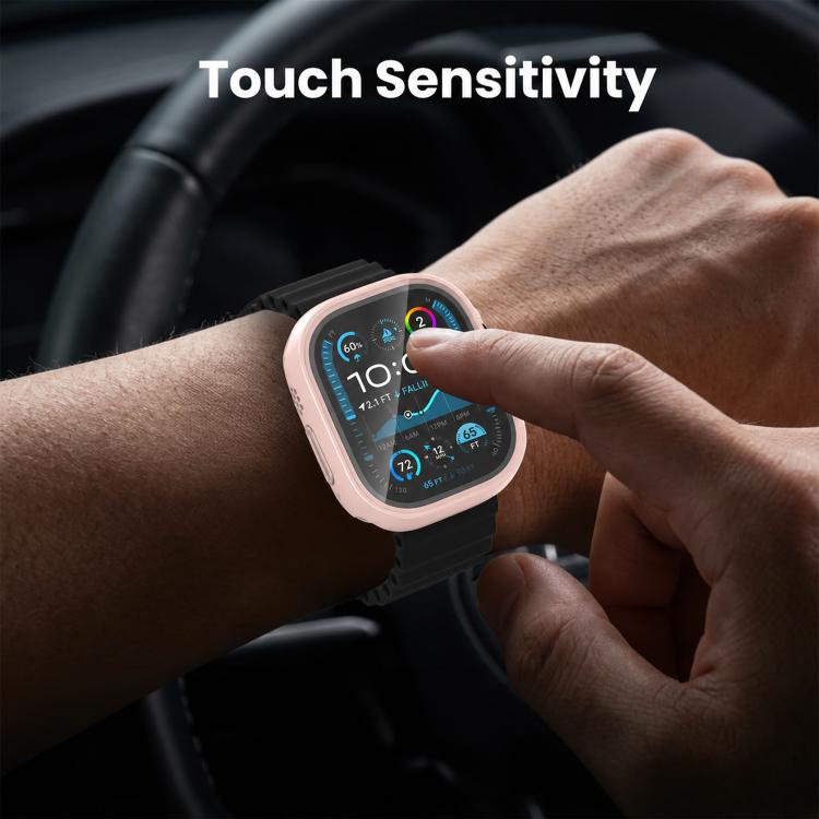 xDfind 360 Degree Full Coverage Waterproof Tempered Film Integrated PC Watch Case, For Apple Watch Ultra 4 / 3 / 2 / 1 49mm