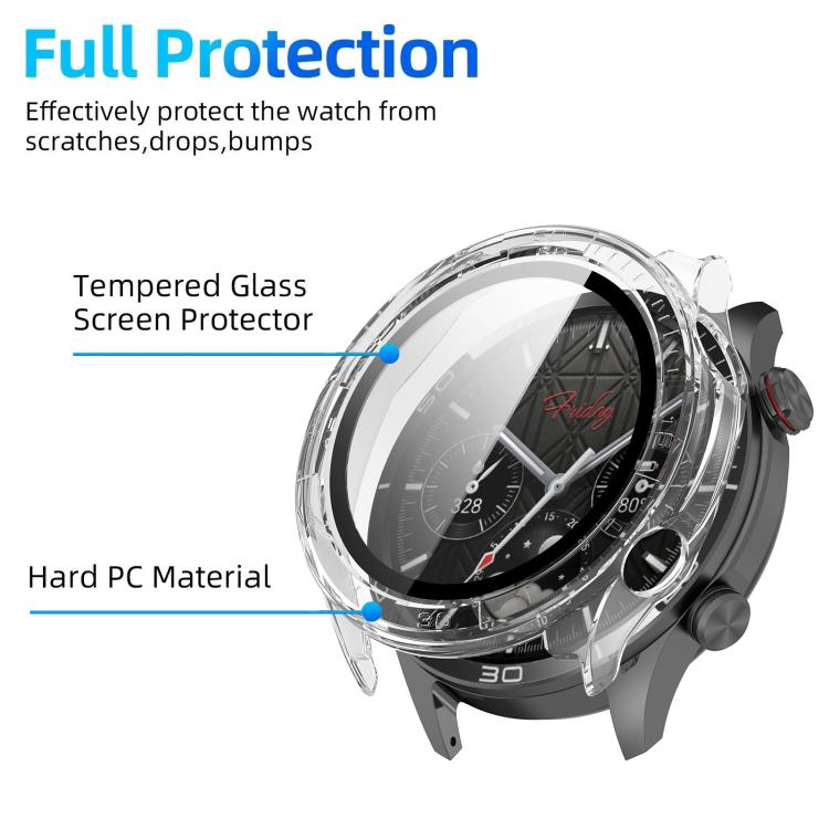xDfind Tempered Film Integrated PC Watch Protective Case, For Honor Watch 6 Pro