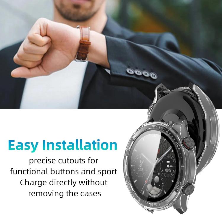 xDfind Tempered Film Integrated PC Watch Protective Case, For Honor Watch 6 Pro